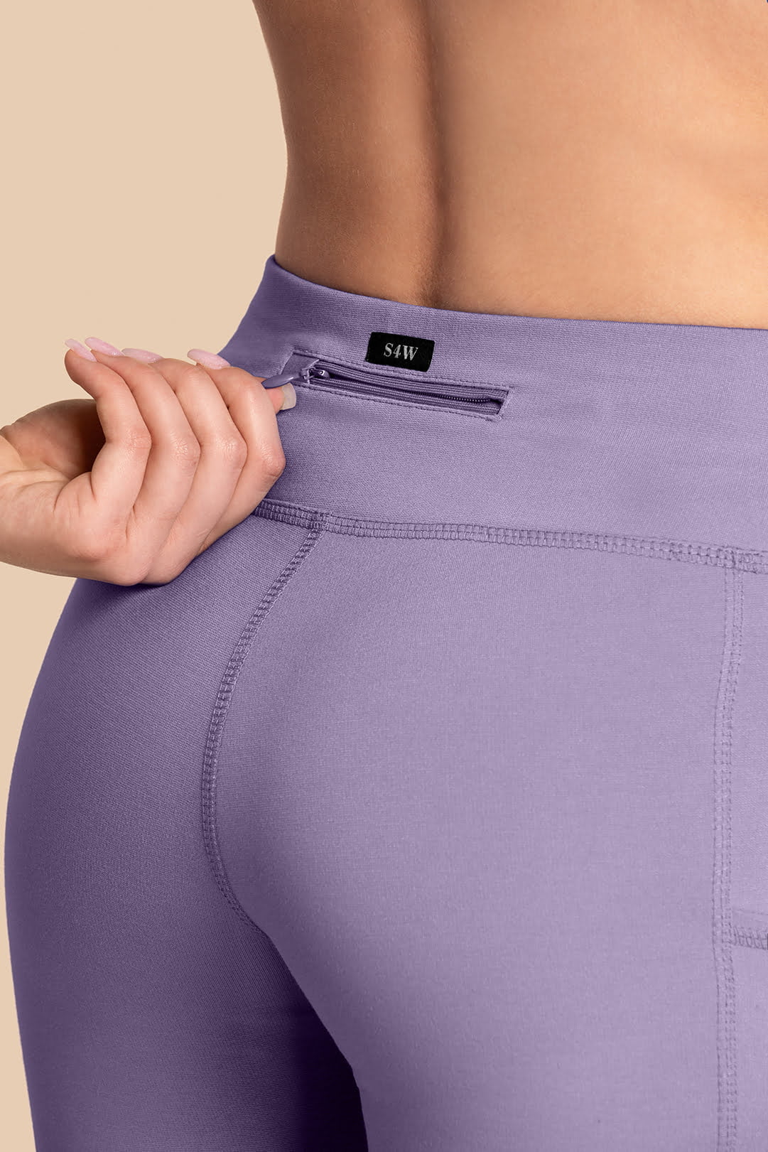 Spodnie Medyczne Damskie - Scrubs Yoga Pants Liliowe (6) Spodnie medyczne damskie – Scrubs Yoga Pants liliowe